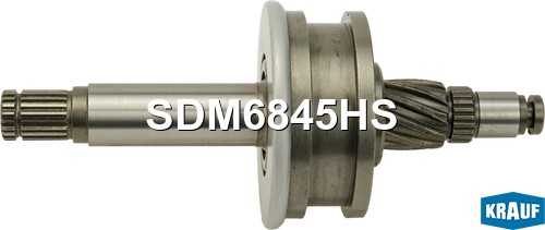 Привод стартера MITSUBISHI Fuso (бендикс) KRAUF SDM6845HS KRAUF