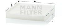 Фильтр салонный MANN CU2245 CU2245 MANN FILTER