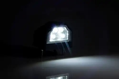 фонарь освещения номерного знака! LED, черный, без провода\ FT031LED FRISTOM