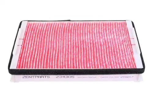 фильтр салона! антибактериальный 261x162x45\ DAF CF65/75/85 Z34305 ZENTPARTS