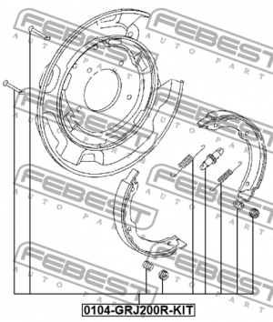 TOYOTA LAND CRUISER (200) (2008>) 0104-GRJ200R-KIT FEBEST