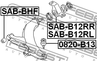 FORESTER (S10) (2000>) SAB-B12RR FEBEST