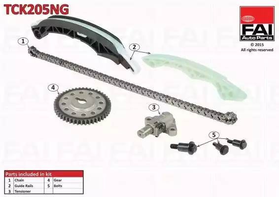 комплект цепи ГРМ TCK205NG TCK205NG FAI