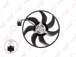 вентилятор охлаждения!\ Opel Astra 1.2i 97-03/ Zafira 1.6/1.8i 04> RF-1182 LYNXAUTO