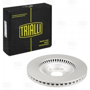 Диск торм. Kia Sorento II (09-)/Hyundai Santa Fe (12-) перед. d=320 (окраш.) (DF DF073108 TRIALLI