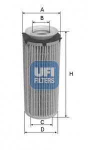 Фильтр масляный MERCEDES A W176/177, B W246/247, C W205, E W212/213, GLA X156 1. 25.178.00 UFI