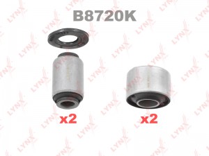 Комплект сайлентблоков рычагов B8720K LYNXAUTO