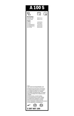 Щетка стеклоочистителя 700/650мм комплект Aerotwin BOSCH 3 397 007 100 BOSCH