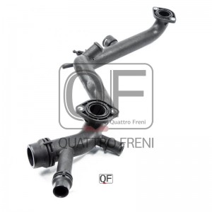 патрубок системы охлаждения!\ Audi A4/A5/A6/A8/Q5/Q7, VW Taureg 3.0/3.2 03> QF00100100 QUATTRO FRENI