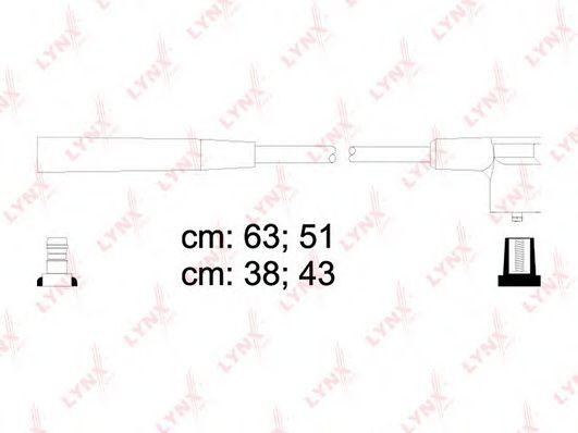 Провода высоковольтные подходит для LADA 2108-10  8V инж / Kalina SPE4610 SPE4610 LYNXAUTO