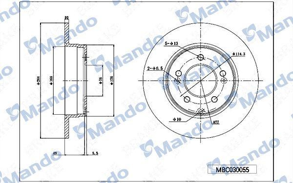 KIA OPTIMA IV (2016>) MBC030056 MANDO