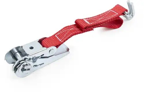 ремень крепления грузов! 4м 1т с храповиком и крюками BRX0020008 BRIX