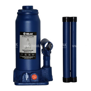 Домкрат бутылочный 6т 215-400мм с клапаном Premium БЕЛАК BAK.30014 BELAK