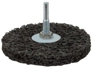 Круг шлифовальный 100мм хвостовик 6мм синтетический фибровый FIT 38636 FIT