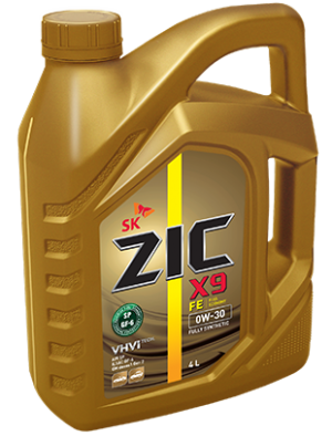 ZIC X9 FE 0W30 (200L) масло моторное! синт.\ API SP, ILSAC GF-6 202683 ZIC