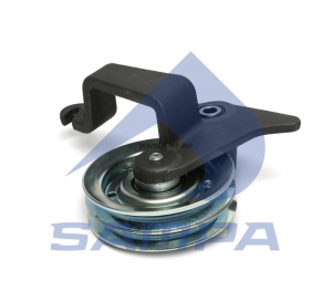 Ролик натяжителя ремня D2865/66/76LF01…45 / MAZ-MAN ø117x35 022197 SAMPA