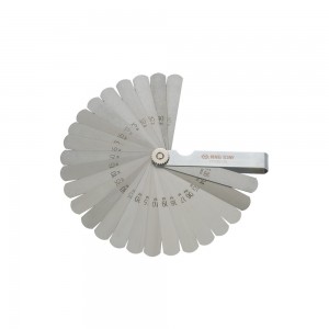 набор щупов для проверки зазоров! 0.04-1мм, 25 предметов\ 7733525 KING TONY