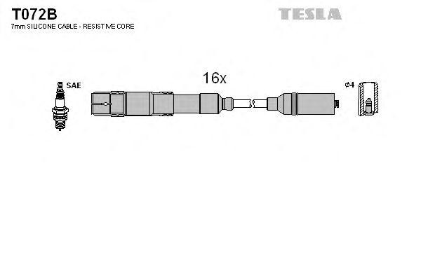 к-кт проводов!\ MB C208/A208/W210/W211/W163/W220 4.3-5.4i 98> T072B TESLA