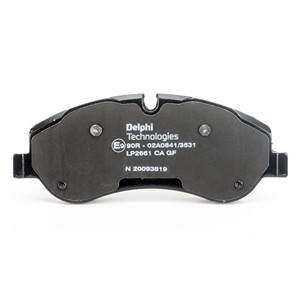 Колодки передние FORD TRANSIT CUSTOM 2.2TDCi 12/12- LP2661 LP2661 DELPHI