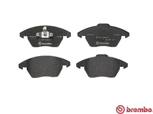 P61076 FDB1728=1030 10 !колодки дисковые п.\ Citroen C4, Peugeot 307/308 1.6-2.0 P61076 BREMBO