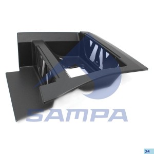 Корпус подножки правой серый 18100755 SAMPA