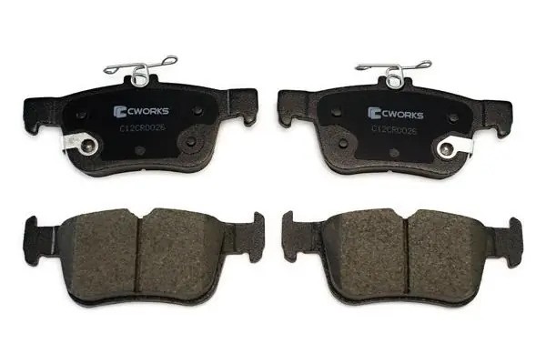 Тормозные колодки задние Low Metallic C12CR0026 C12CR0026 CWORKS