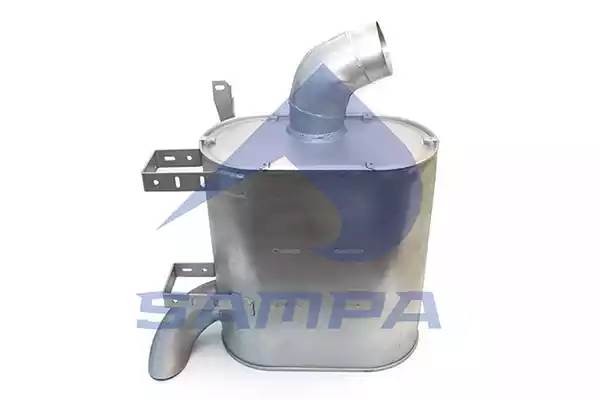 Глушитель RENAULT Magnum SAMPA 079151 SAMPA