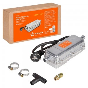 Подогреватель двигателя предпусковой ТАЙФУН-2500 с встроенной помпой 220В 2500Вт AEAY003 AIRLINE