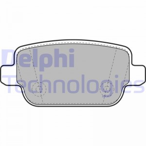 LP1969 колодки дисковые з.\ Ford Mondeo IV/Kuga 2.0-2.5/1.8TDCi 06> LP1969 DELPHI