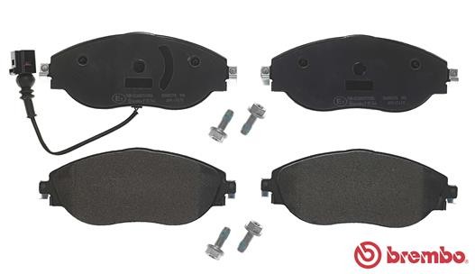Колодки тормозные VW Golf (17-),Tiguan (16-) AUDI Q3 (17-) SKODA Kodiaq (17-) пе P85144 BREMBO