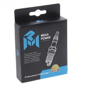 Свеча зажигания HYUNDAI Rio1/2,Shuma,Sportage (4шт.) MEGAPOWER 37031092 MEGA POWER
