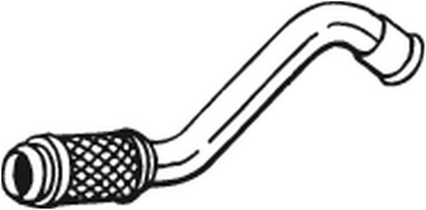 Труба выхлопная PEUGEOT CITROEN BOSAL 713-077 BOSAL