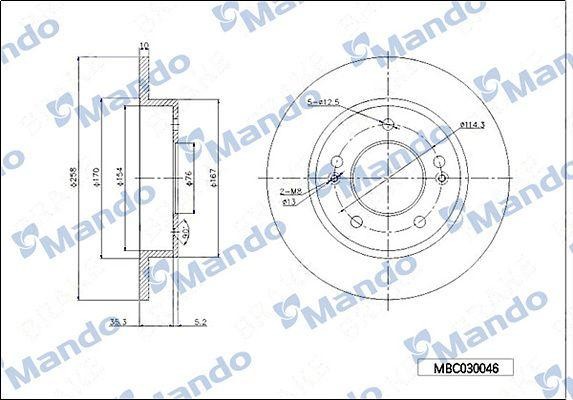 HYUNDAI ELANTRA (2011>) MBC030047 MANDO