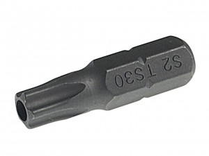 Бита TORX TS30Hх25мм 1/4" 5-ти гранная с отверстием JTC JTC1192530 JTC TOOLS
