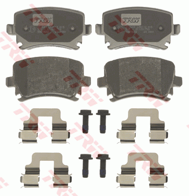 AUDI A4 (8E2, B6) 1.8 T GDB1622 TRW