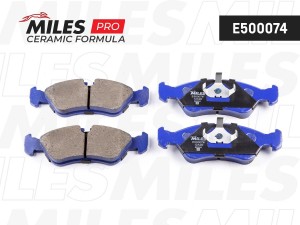 Колодки тормозные передние (Смесь CERAMIC серия PRO) OPEL VECTRA A/B/DAEWOO ESPE E500074 MILES