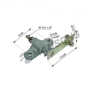 Кронштейн SCANIA 4 series трапеции стеклоочистителя левый MANSONS 100629 MANSONS