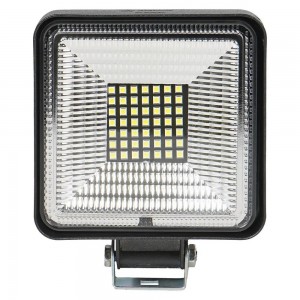 Фара светодиодная квадратная 49LED, рассеянный свет, 25Вт, 108х108х28мм, 12/24В  ALED026 AIRLINE
