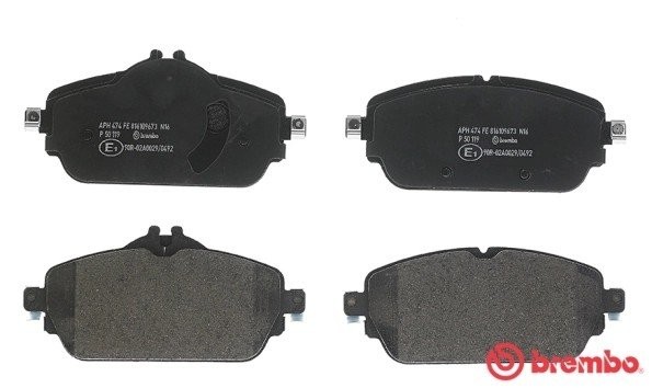 Колодки тормозные P50119 P50119 BREMBO