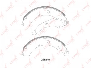 Колодки тормозные барабанные задние BS-8002 LYNXAUTO