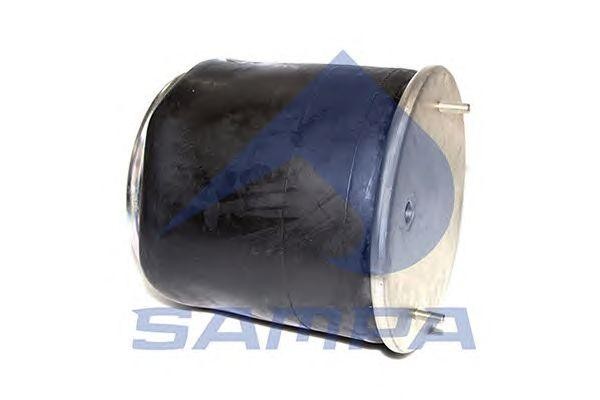 Пневморессора ROR GIGANT (металлический стакан) (2 шп. M12,1 штуц. M22х1.5мм) SA SP55725-K03 SAMPA