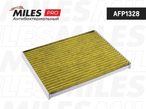 Фильтр салона антибактериальный (серия PRO) NISSAN QASHQAI 07- (FILTRON K1255A M AFP1328 MILES