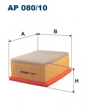 Фильтр воздушный PEUGEOT Partner (98-) CITROEN Berlingo (98-) FILTRON AP08010 FILTRON