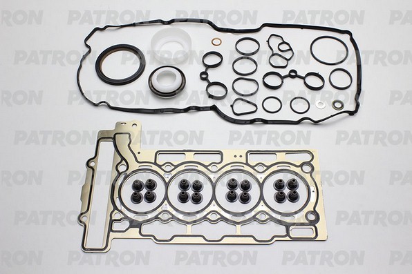 Комплект прокладок двигателя head set with CHG CITROEN. PEUGEOT 1.6 16V EP6 08> PG12074 PATRON