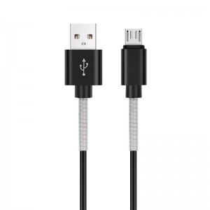 кабель! micro USB 1м USB 2.0, усиленный MR-361S пакет\ A40281S AVS