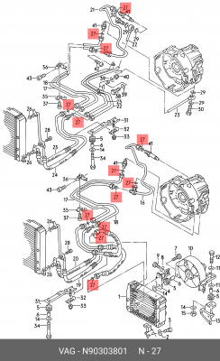 AUDI/ VW 9*1,5*12 N 903 038 01 VAG