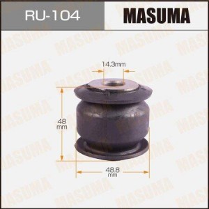 сайлентблок зад.попер.тяги прав.!\ Nissan Patrol Y61 RU-104 MASUMA