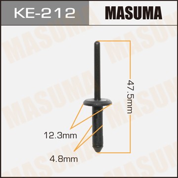 Пистон обивки универсальный MASUMA KE212 MASUMA