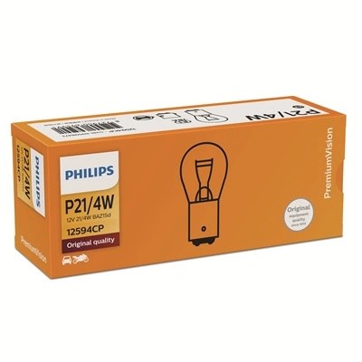 Лампа 12V P21/4W BAZ15d PHILIPS 12594CP PHILIPS