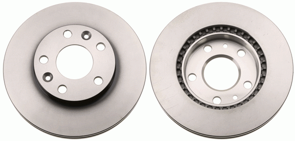 Диск тормозной RENAULT Duster (10-) передний (1шт.) TRW DF6200 TRW